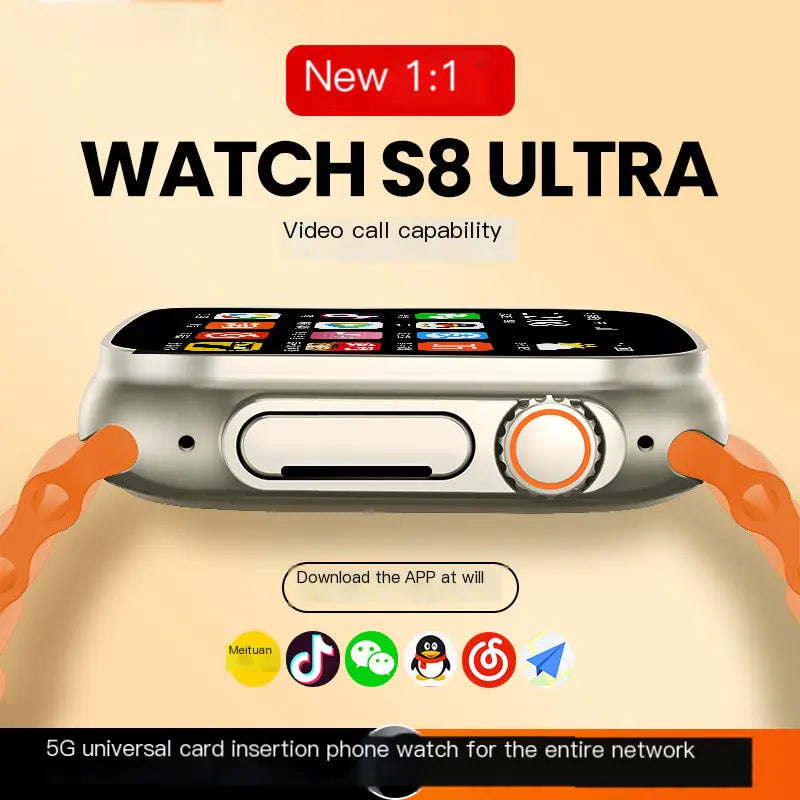 5G Waterproof Smartwatch for Kids with Video Call