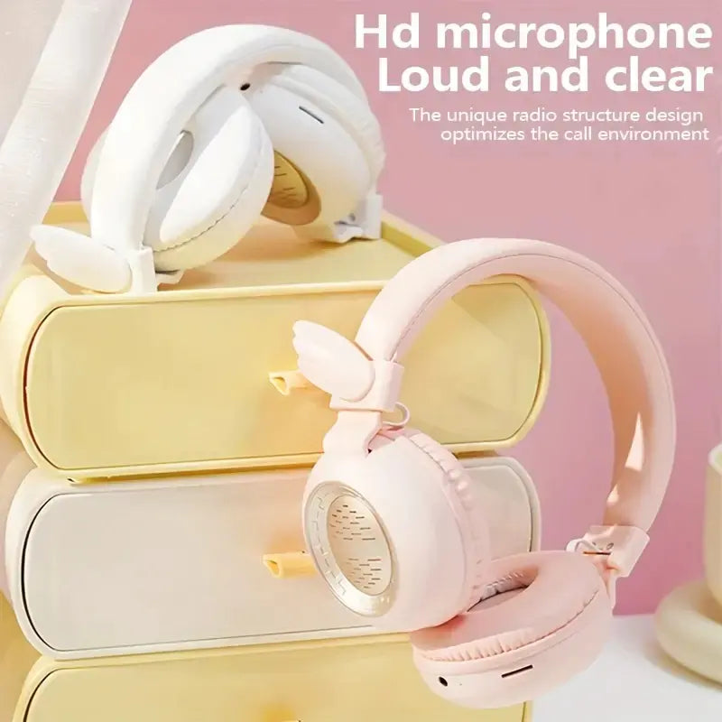 Unique Design Bluetooth Headset for Gaming and Adults