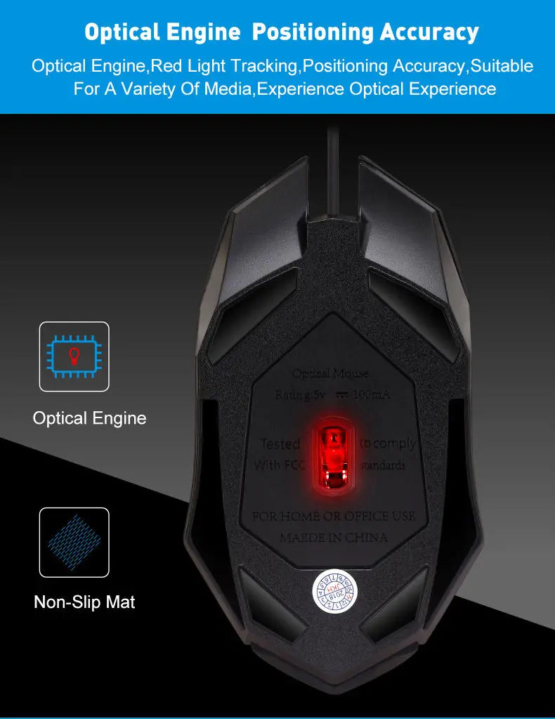 2025 Latest High Quality Ergonomic Design Gaming Mouse Desktop Computer Laptop USB Backlit Mouse Manufacturers Hot Sale