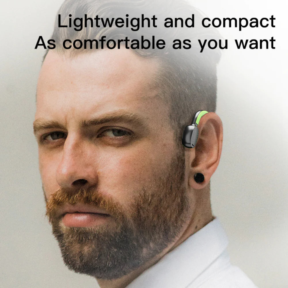 Bone-Conductive Bluetooth Headset for Music & Calls