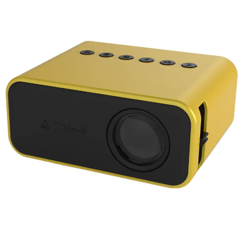 YT500 Mini Portable Projector for Kids' Family Use