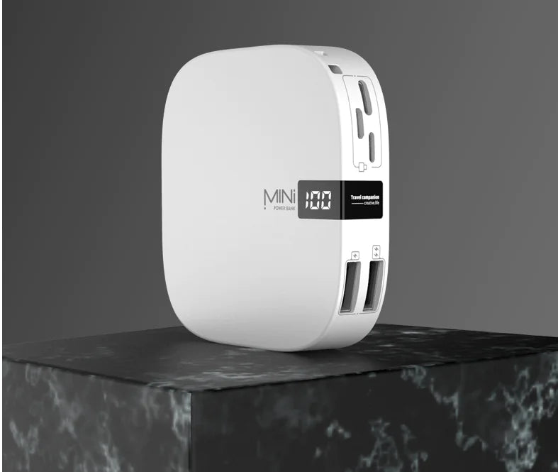 Mini Power Bank 10000mAh Ultra-Slim Fast Charge