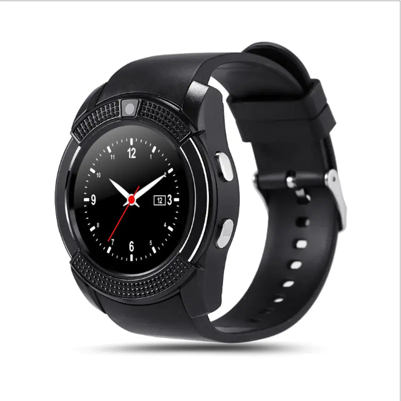 V8 Smartwatch with Full Round Screen and Sleep Monitor